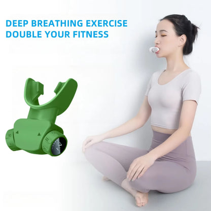 Sport Equipment Muscle Resistance Adjustable Breathing Trainer Exercise Vital Capacity for Running Swimming Yoga
